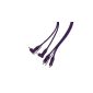 Hama CarHifi cable 2 Cinch-St.  - 2 RCA plug.  90 °, 5.2 m, Violet, Series 2 (Accessories)