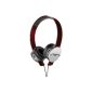 SOL Republic Tracks HD OnEar headphones with V10 Sound Engine (tauschbares Headband) Red (Electronics)