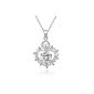 RubinEmpire® by (Old Rubin) Pendant Sterling Silver 925 Heart-shaped (Jewelry)