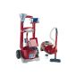 Klein 6742 - Vileda broom wagon with vacuum cleaner (Toys)