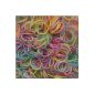 PASTEL COLORS - 600 Premium High Quality strong assorted colored bands Loom (Toy)
