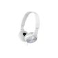 Sony MDR-ZX310W Lifestyle headphones white (Electronics)