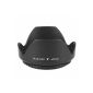 SunVisor Lens Hood for Canon with 58mm filter thread against veil pictures and backlight (Electronics)
