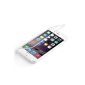 JAMMYLIZARD | Hull silicone gel transparent for iPhone 6 Plus screen 5.5 inches, WHITE Framework (Electronics)
