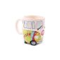 Hippie Bus cup in 3 different colors. Colour: green (household goods)