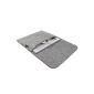Case for Acer Aspire V3-371-36M2 33.8 cm (13.3-inch) notebook protection pocket Laptop Case Soft Cover Sleeve Sleeve felt light gray (Electronics)