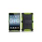 JAMMYLIZARD | Alligator Heavy Duty TPU Case Cover for iPad Mini 3, iPad Mini 2 and iPad Mini, lime green (Electronics)