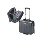 NOTEBOOK TROLLEY BUSINESS Pilotentrolley with notebook compartment POLYCARBONAT