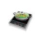 NAELIA CGF-03205-NAE Plate Induction Ceramic 2000W Chassis Stainless Steel (Kitchen)