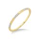 Miore - MP9014RO - Women ring - Yellow gold 375/1000 (9 carats) 0.92 Gr - Diamonds 0.05 cts - T 54 (Jewelry)