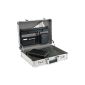 Attaché case, briefcase with combination lock made of aluminum suitable for DIN A4 folder - 201 603 (Personal Computers)