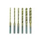 Proxxon 28876 HSS twist drill set with center point from 1.5 to 4.0 mm, 6 pieces (tool)