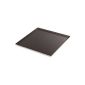 De Buyer 8161.35 'Choc' Pastry Nonstick Plate - Aluminum Coated - edges pinched - 35 x 32 cm (GN 2/3) (Kitchen)