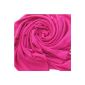 Woman iLoveSIA Pashmina scarf has long fringe 40 colors to choose from (Clothing)