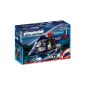 Playmobil - 5183 - Construction game - Police Helicopter with Projector (Toy)