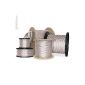 Jumbo shop 10m 1mm TOP OFFER CABLE galvanized steel cable DIN Forestry winch rope rope wire steel (tool)