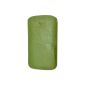 Suncase leather case with pull-back function for the Samsung Galaxy S3 (i9300) in wash-green (accessory)