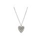 Fossil Ladies Necklace with Heart Pendant 70 cm stainless steel JF00152040 (jewelry)