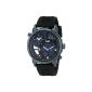 Stührling Renegade 681 Men's Quartz Wrist Watch, blue 681.02 (clock)