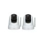 D-Link DCS-5020L * 2 Pack 2 panoramic IP Cameras Day / Night Blanc (Personal Computers)
