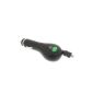 Retractable Car Charger reel car charger cable Rollable Car Charger for Samsung i9000 Galaxy S S3370 Corby i400 Nexus S i500 Fascinate Mesmerize i897 Captivate T959 Vibrant T959v Galaxy S 4G Instinct 2 Instinct S50 Instinct HD Nexus 2 i100 Gem i220 Code i920 R350 R351 R360 Freeform II (Electronics )