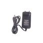 Aukru® Adapter Power Supply 12V 2A 24W sector with EU plug power cord for laptop, printer, scanner, router, fax machines, TFT, LCD and many devices (Electronics)