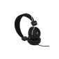 co: caine City Beat stereo headphones (3.5mm jack) black (accessories)