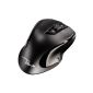 Hama Roma Wireless Laser Mouse (800 / 1600dpi), without clicking sounds, black (Accessories)