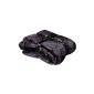 Viva Cashmere Feeling microfiber blanket super soft, 150x200 cm, black