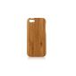 Protective Back Cover Bamboo Wooden Walnut Apple iPhone 5 (Electronics)