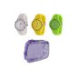 Fizz - 5012012 - Pocket watches 3 colors - Quartz Analog - Dial Multicolor - Multicolor Resin Bracelet (Watch)