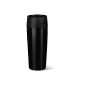 EMSA 513355 Insulated Travel Mug painted, black, 0.36 liters (4 hrs. Hot, 8 hrs. Cold, Dishwasher, 360 drinking spout, 100% leak-proof) (household goods)