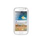 Samsung Galaxy Ace 2 I8160 smartphone with NFC (9.7 cm (3.8 inch) touchscreen, 5 megapixel camera, Android 2.3) white with NFC (Electronics)