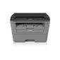 Brother DCP-L2500D Compact 3-in-1 mono laser multifunction device (printer, copier, scanner, 2400 x 600 dpi, USB 2.0) Black (Personal Computers)