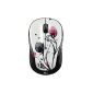 Logitech Wireless Mouse M325 Color Collection Wireless Optical Mouse 3 buttons Tracking Unifiying Fingerprint Flowers (Accessory)