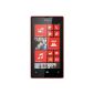LUMIA520R Smartphone Nokia Bluetooth unlocked Windows Phone Red (Electronics)