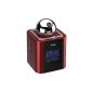 Tokai LRE 153 R Radio Projection Alarm Clock Calendar 90 Dual Alarm Red (Electronics)