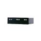 Asus DRW-24B5ST Silent internal DVD burner (24x DVD ± R, 12x DVD ± R DL, 5x DVD-RAM), Retail, SATA, black (DVD-ROM)