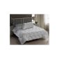 BEDSPREAD QUILTED BEDSPREAD WHITE 200x220cm (household goods)