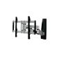 Pure Mounts TV Wall Mount PM-Platinum-65 - Flat, fully articulated, tilt, swivel for TVs up to 65 