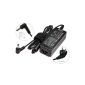 40W AC Adapter Charger AC Adapter for Laptop HP Compaq Mini 110 311 311c 110c.  Cable European standard diet.  E-port24®