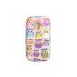 Voguecase® Cover / Case / Cover / Case / TPU Gel Skin owl pattern (Samsung Galaxy S Duos S7562, owl family) (Electronics)