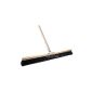 Professional Hall Broom Large Broom hair blend with handle black-soft (width 40cm / 160cm stalk) (household goods)