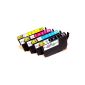 4x Epson Expression Home XP - compatible 305 XL cartridges - 1xSchwarz-1xCyan-1xMagenta-1xGelb - Cartridges with Chip !!!  (Office Supplies & Stationery)