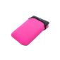 Case Sleeve Neoprene for e reader suitable for 6 inch (15.24cm) eReader - Case in pink (electronics)