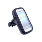 Support VicSting with waterproof mobile pouch to mount on a bicycle handlebar / bike iPhone.Samsung Compatible with Galaxy S4 / S3 / HTC One / M7 / Nokia / Blackberry (Electronics)