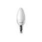 Philips LED bulb replaces 25W E14 2700 Kelvin - warm white, 4Watt, 250 lumens (household goods)