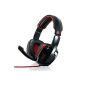 . CSL - 7.1 USB Gaming Headset including external sound card | Virtual 7.1 Surround Sound | about 1,90m cable | PC Gaming Headset comfort 