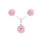 Parure Necklace and Earrings - SPE6080P - Women - Silver 925/1000 1.0 Gr - Crystal (Jewelry)