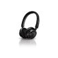 Philips Fidelio M2BTBK / Top 00 Headphones USB Bluetooth NFC atrial supra range with integrated microphone and call pickup button Black (Electronics)